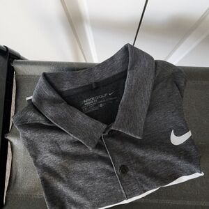 Nike Golf Men's Gray Polo Shirt